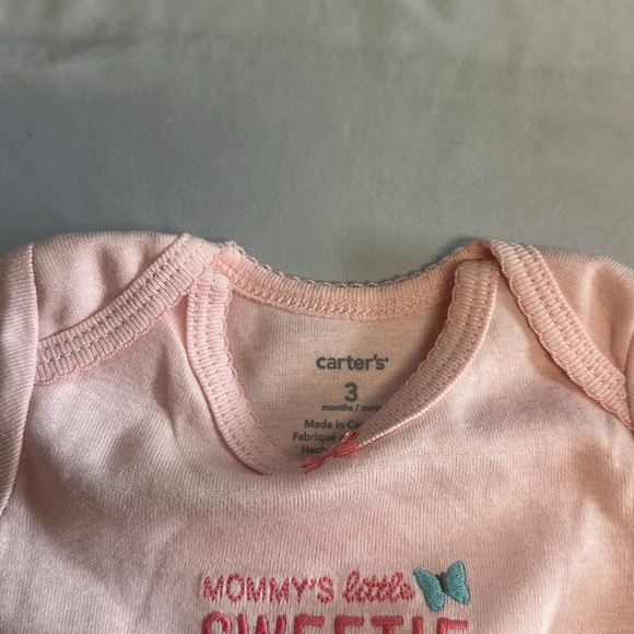 Carter’s - NWOT - Baby One Piece Set - Pink, White, blue - Picture 11 of 11